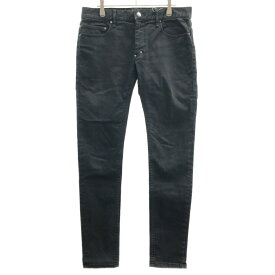 DIET BUTCHER SLIM SKIN ダイエットブッチャー スリムスキン 17AW ストレッチスキニーパンツ ブラック 3 【中古】 ITAJWJDA8W1K