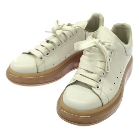 ALEXANDER McQUEEN アレキサンダーマックイーン OVERSIZED SNEAKER プラットフォームスニーカー 611698 ホワイト 37 【中古】 ITNH5SJ5IMY6