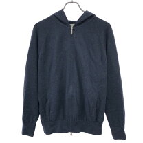 楽天市場】グランサッソ gran sasso ジップアップ ニットパーカーの通販