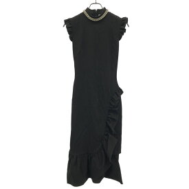 CHRISTOPHER KANE クリストファー ケイン チェーンネック ドレスワンピース 504892 UBA01 ブラック 38 【中古】 IT4AMT20UIEQ