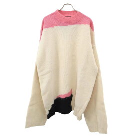 RAF SIMONS ラフシモンズ 21AW Oversized Boiled Knit Sweater オーバーサイズニットセーター 212-825 ミックス 1 【中古】 ITQUFV0K3I50