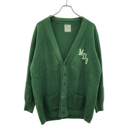 MADISON BLUE マディソンブルー 21SS BIG CARDIGAN COTTON コットンビッグカーディガン MB211-8006 グリーン 00(XS) 【中古】 ITF45SB8640K