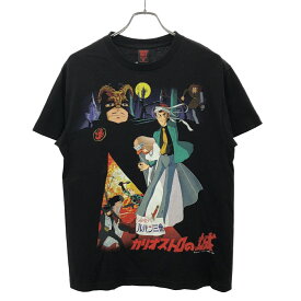 GEEKS RULE ギークスルール ルパン三世 カリオストロの城 プリントTシャツ ブラック M 【中古】 ITECGHAJE0CG