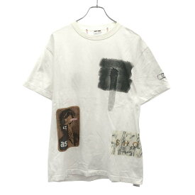 BEDWIN ベドウィン BARRY KAMEN プリントTシャツ ホワイト L 【中古】 IT9Y1S6KEOXP