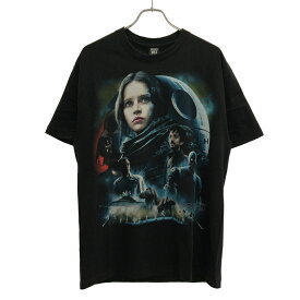 GEEKS RULE ギークスルール Rogue One: A Star Wars Story 15 SILKSCREEN PRINTING T SHIRT Tシャツ ブラック L 【中古】 IT96PEMQD0M1