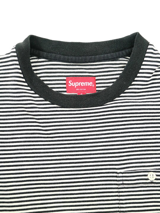 楽天市場】【中古】Supreme シュプリーム ボーダーポケットTシャツ ブラック×ホワイト S メンズ : MODESCAPE 楽天市場店 楽天市場】【中古】Supreme シュプリーム ボーダーポケットTシャツ ブラック×ホワイト S メンズ : MODESCAPE 楽天市場店