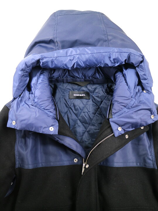 楽天市場】【中古】DIESEL ディーゼル 18AW W-SUN メルトンナイロンパデットフーデッドジャケット ネイビー S メンズ : MODESCAPE 楽天市場店 楽天市場】【中古】DIESEL ディーゼル 18AW W-SUN メルトンナイロンパデットフーデッドジャケット ネイビー S メンズ : MODESCAPE 楽天市場店