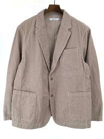 【中古】nonnative ノンネイティブ 21AW DWELLER 3B JACKET COTTON CORD OVERDYED コーデュロイ3Bジャケット ブラウン 2 メンズ