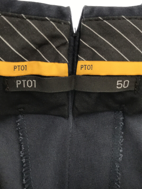 PT01 ピーティーゼロウーノ Cova FIT スラックス パンツ サイズ50PT01 