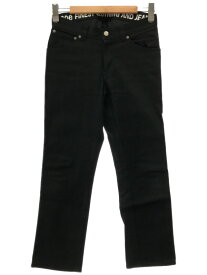 soe ソーイ 12oz 5PK DENIM PANTS ストレッチスキニーデニムパンツ ブラック サイズ:0 メンズ【中古】