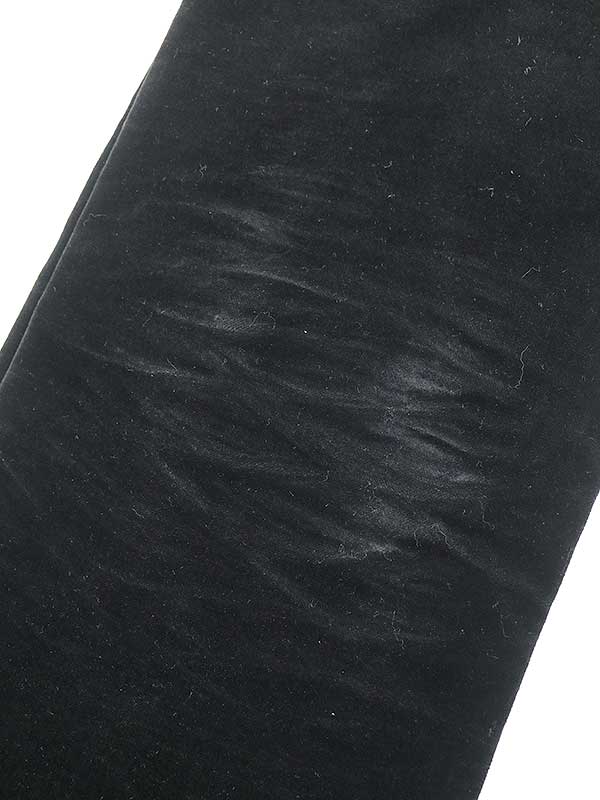 CELINE セリーヌ 20AW ディラン ベルベットフレアパンツ ブラック サイズ:31 メンズ【中古】 | MODESCAPE 楽天市場店