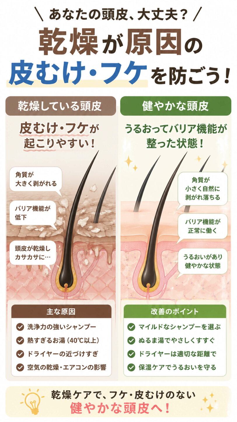 頭皮 の 乾燥