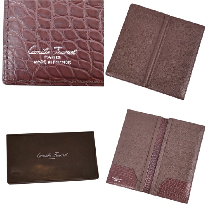 楽天市場】【美品】カミーユフォルネ Camille Fournet 財布 札入れ  