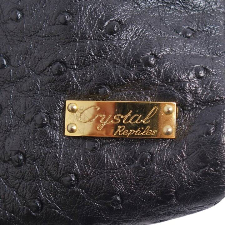 楽天市場】【美品】crystal reptiles オーストリッチ OSTRICH バッグ 