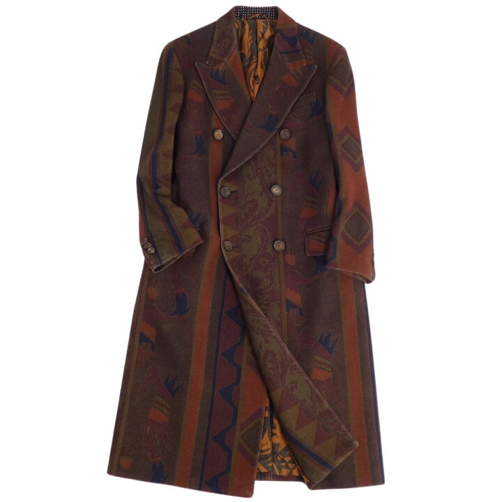 楽天市場】エトロ ETRO コート チェスターコート ロングコート 