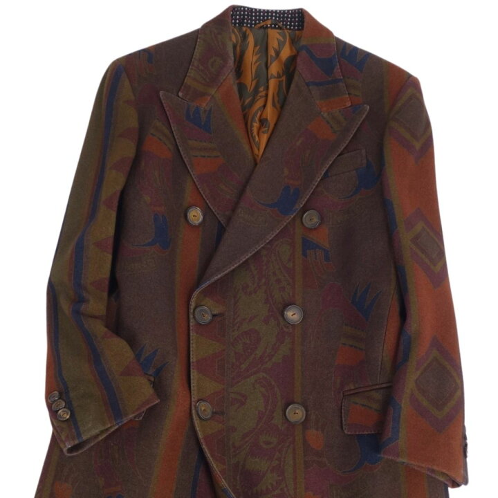 楽天市場】エトロ ETRO コート チェスターコート ロングコート  