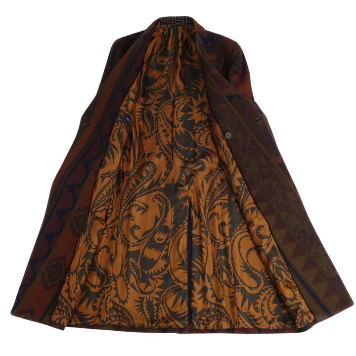 楽天市場】エトロ ETRO コート チェスターコート ロングコート  