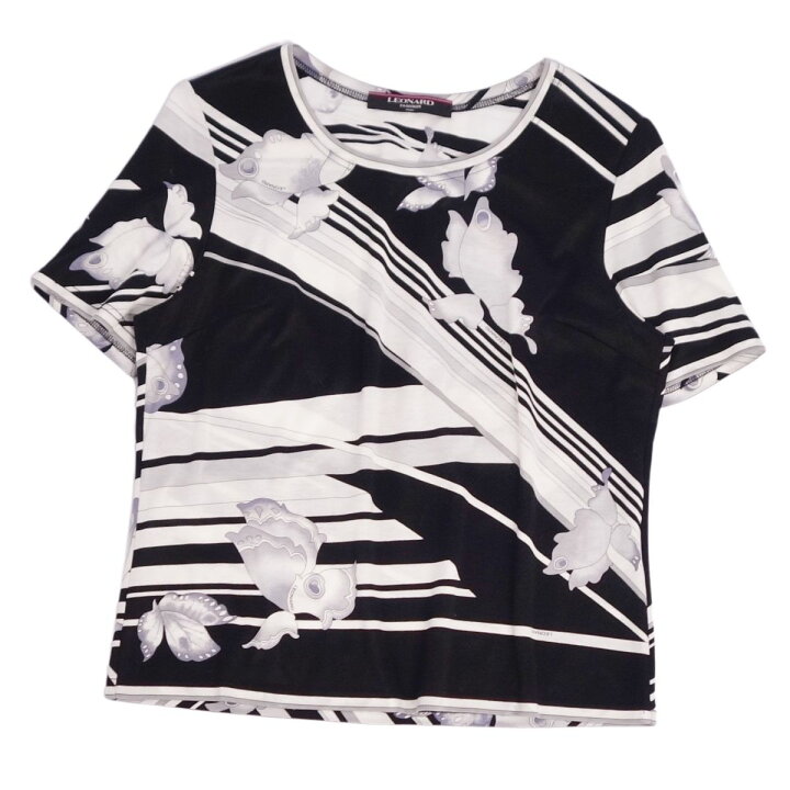 楽天市場】【極美品】レオナール LEONARD FASHION Tシャツ カットソー  