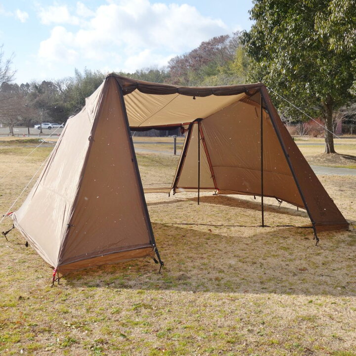 楽天市場】ディーオーディー DOD 4×4 BASE ヨンヨンベース TT5-821-BR 