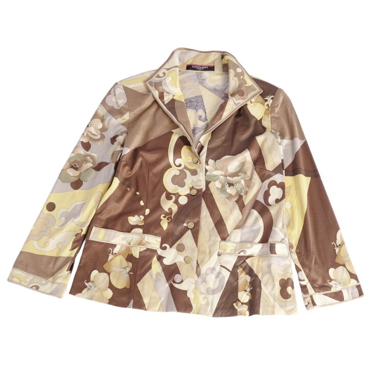 楽天市場】【美品】レオナール LEONARD FASHION ジャケット ロング 