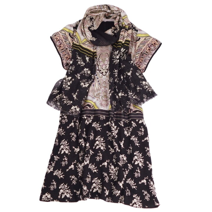 楽天市場】【極美品】エトロ ETRO ワンピース ドレス フレンチスリーブ 
