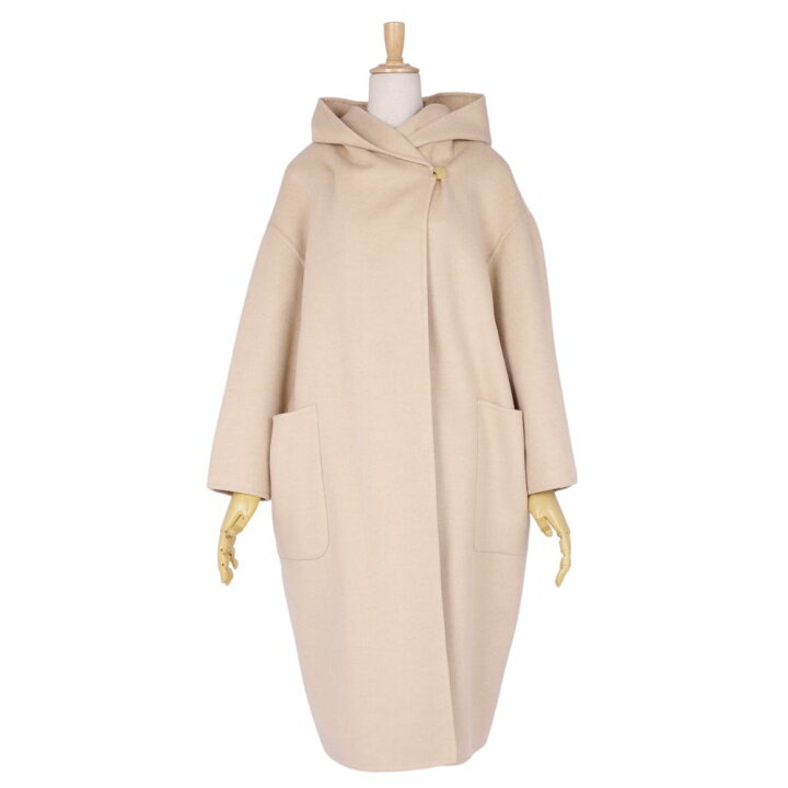 楽天市場】【新品同様】マックスマーラ Max Mara コート 白タグ フード  