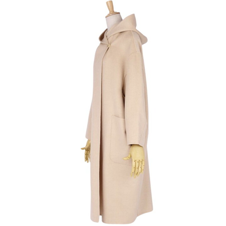 楽天市場】【新品同様】マックスマーラ Max Mara コート 白タグ フード  