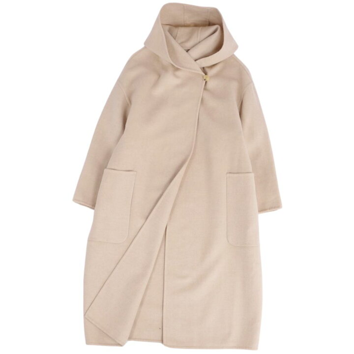 楽天市場】【新品同様】マックスマーラ Max Mara コート 白タグ フード  