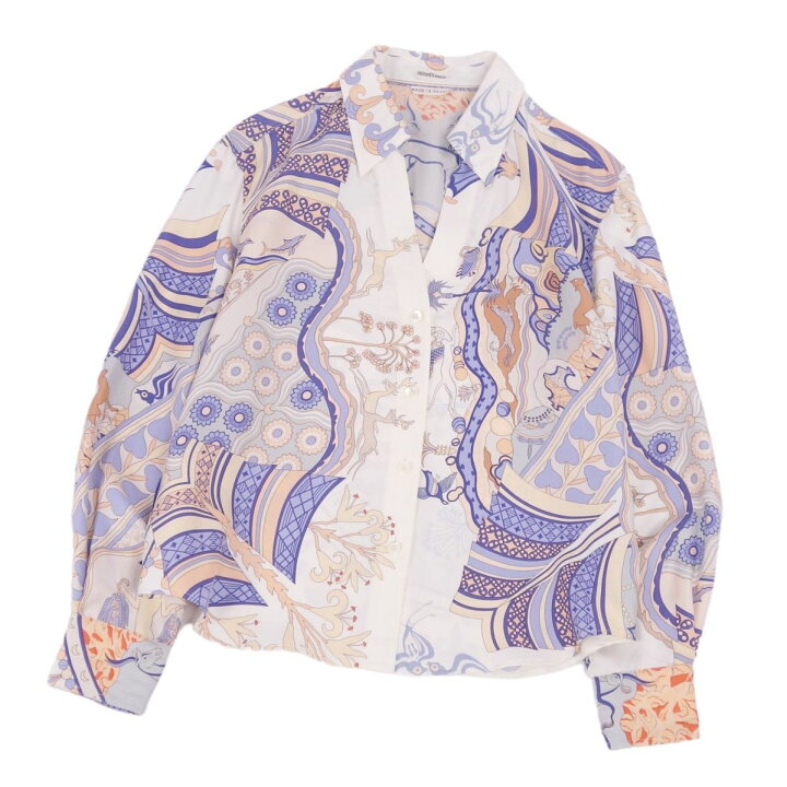 楽天市場】エルメス HERMES マルジェラ期 シャツ ブラウス ボタン  