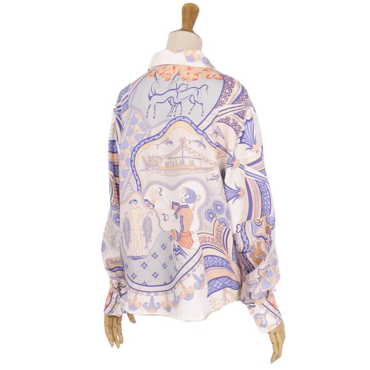 楽天市場】エルメス HERMES マルジェラ期 シャツ ブラウス ボタン  