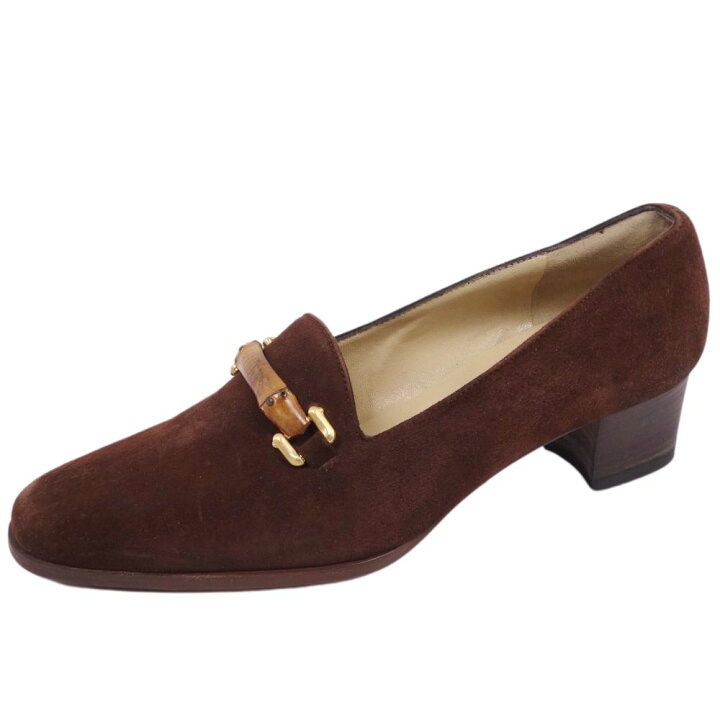 楽天市場】【新古品】Vintage グッチ GUCCI パンプス バンブー 