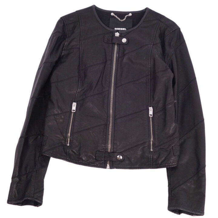 楽天市場】ディーゼル DIESEL ジャケット レザージャケット シングル 