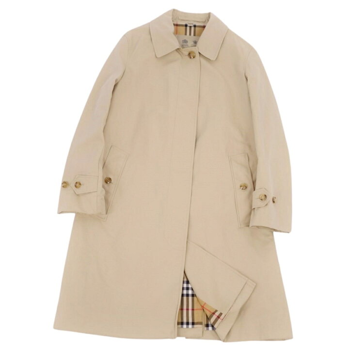 楽天市場】【極美品】バーバリー BURBERRY コート ステンカラーコート  