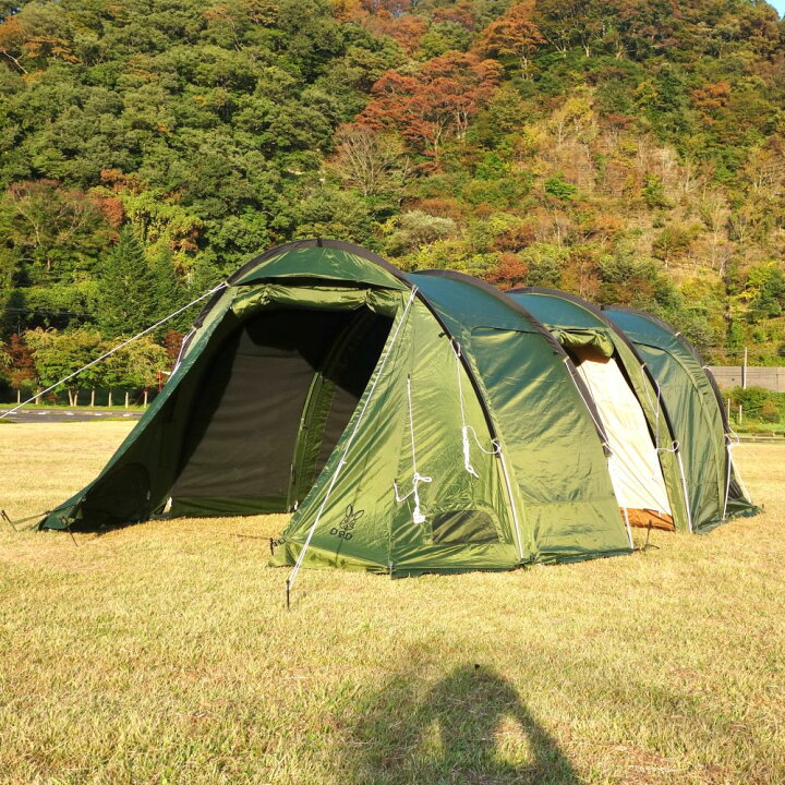 楽天市場】ディーオーディー DOD カマボコテント 3M カーキ T5-689-KH  