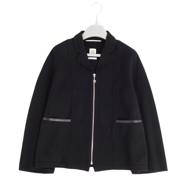 楽天市場】【極美品】エルメス HERMES ニット ジャケット 21AW ジップ  