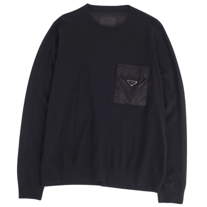 楽天市場】【美品】プラダ PRADA ニット セーター プルオーバー 三角 