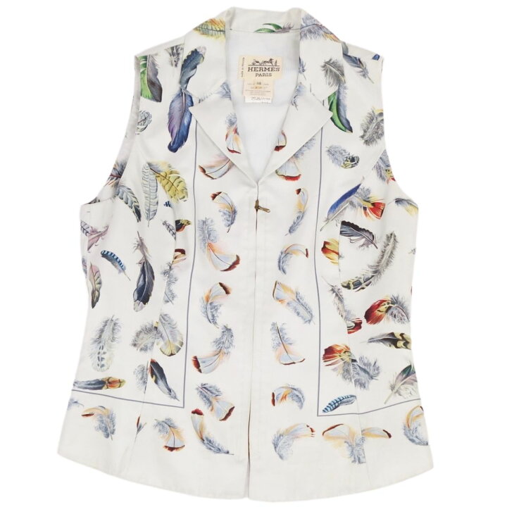 楽天市場】Vintage エルメス HERMES ジャケット ベスト ジレ  