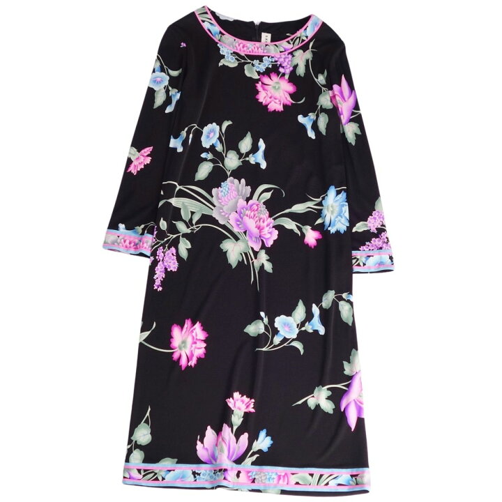 楽天市場】【極美品】レオナール LEONARD PARIS ワンピース ドレス  