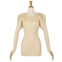 楽天市場】イッセイミヤケ プリーツプリーズ（カラーベージュ  