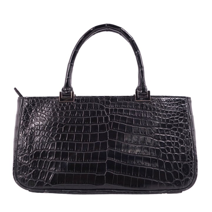 美品 クロコダイル CROCODILE バッグ ハンドバッグ トートバッグ  