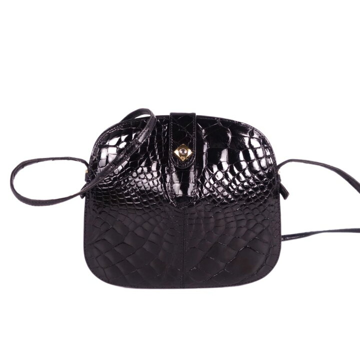 楽天市場】【美品】クロコダイル CROCODILE バッグ ミニ ショルダー  
