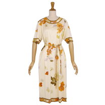 楽天市場】レオナール ワンピース（カラーベージュ）（ワンピース  