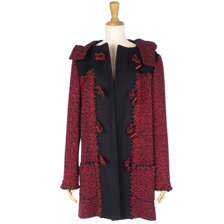 楽天市場】【美品】シャネル CHANEL コート 11A P42310 ダッフルコート  
