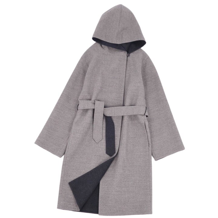 楽天市場】【極美品】エルメス HERMES コート フーデッドコート フード  