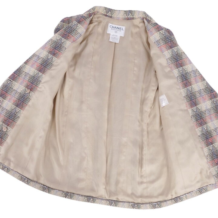 楽天市場】【美品】Vintage シャネル CHANEL 98P ジャケット 