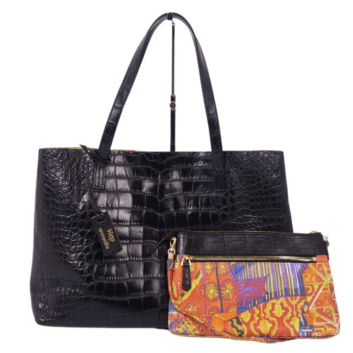 楽天市場】【美品】クロコダイル CROCODILE バッグ トートバッグ  