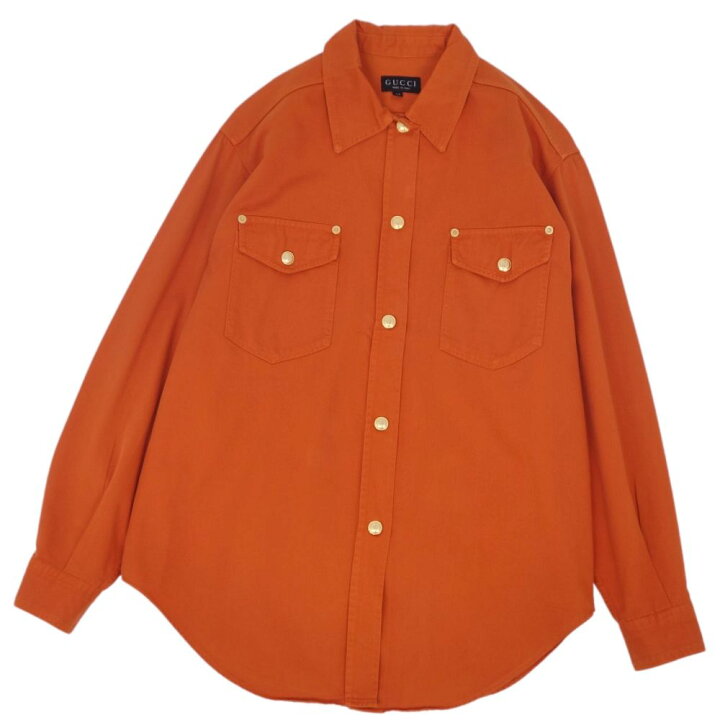 楽天市場】【美品】グッチ GUCCI トムフォード期 シャツ ロング 
