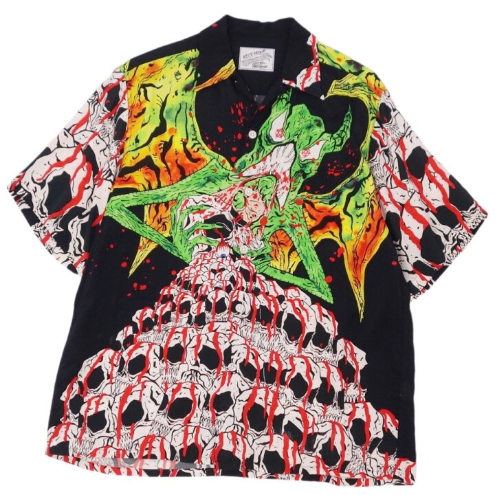 楽天市場】【美品】ワコマリア WACKO MARIA シャツ アロハシャツ 