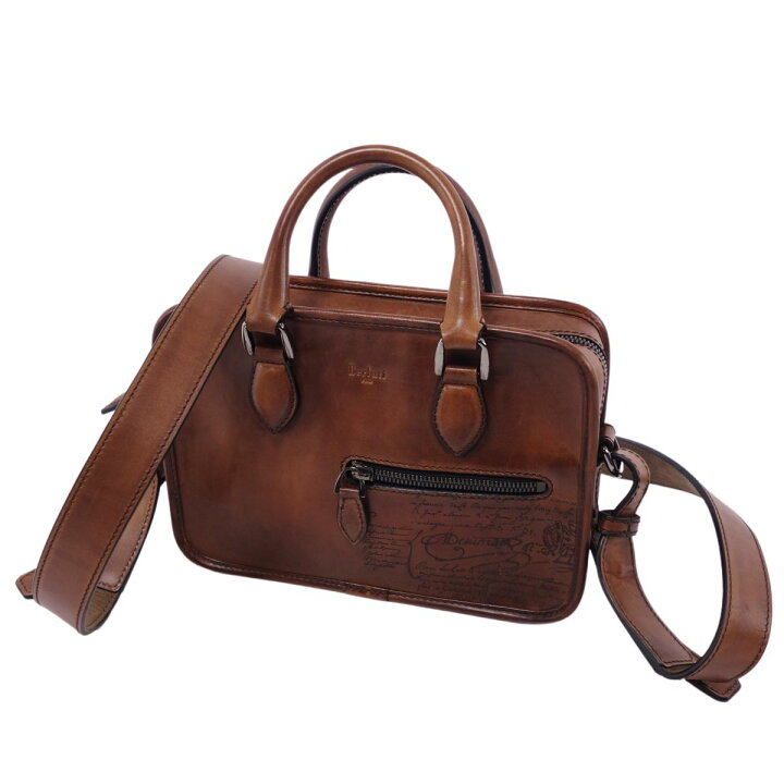 楽天市場】【美品】ベルルッティ Berluti ミニ バッグ アンジュール  