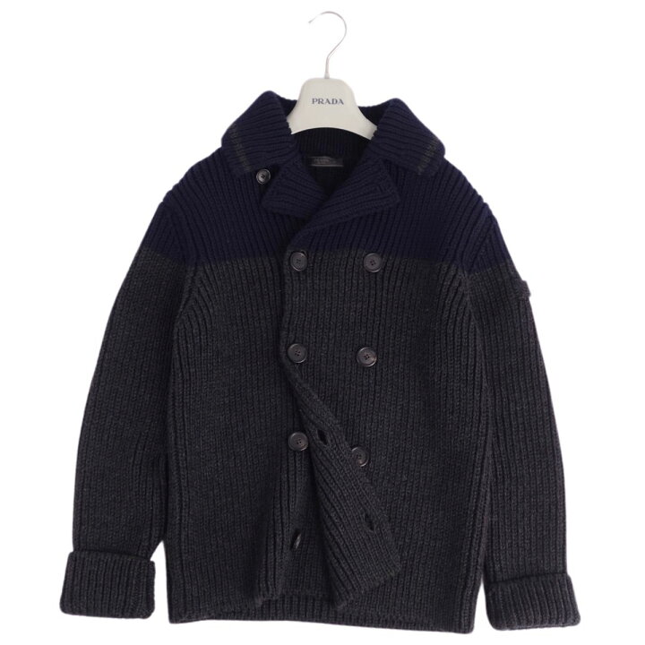 楽天市場】【美品】プラダ PRADA ニット ジャケット カーディガン  